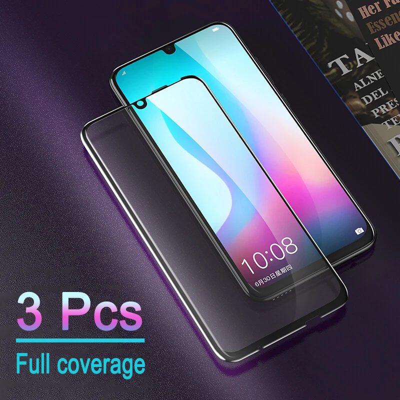 3 шт 9H полное покрытие Защитное стекло для honor 10 lite экрана huawei 10i закаленное |