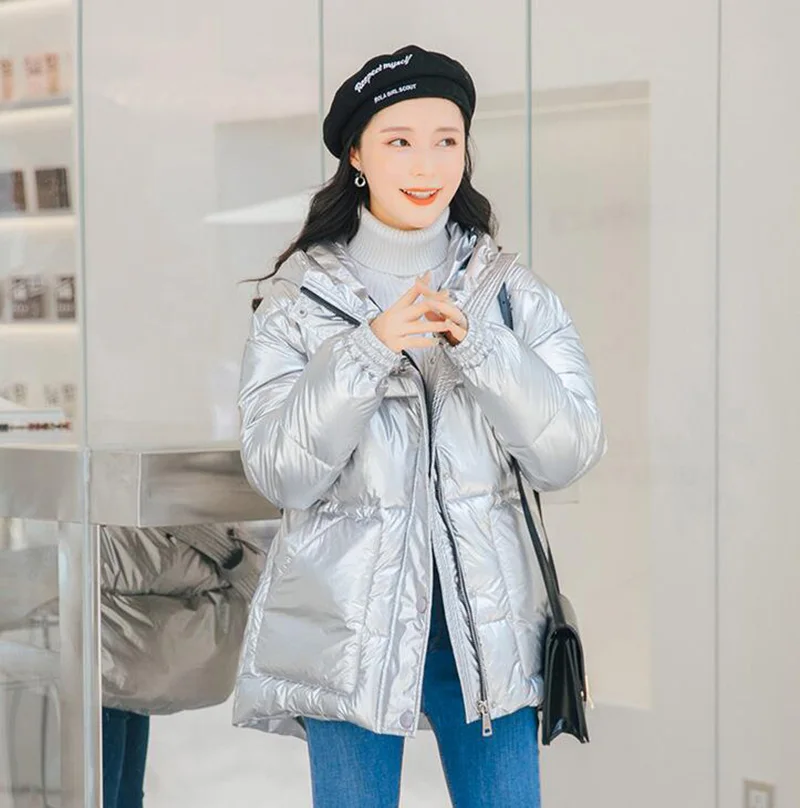 Женское зимнее пальто женские парки облегающая плотная теплая пуховая куртка с