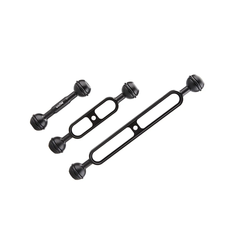 

Легкий алюминиевый шариковый адаптер Weefine 3 5 8 12 дюймов, кронштейн с удлинителем, аксессуары для подводной съемки и дайвинга