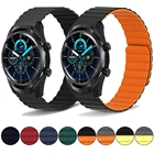 Ремешок силиконовый магнитный для наручных часов TicWatch Pro 3 202GTX, Аксессуары для часов TicWatch E3GTH Correa, 20 мм 22 мм