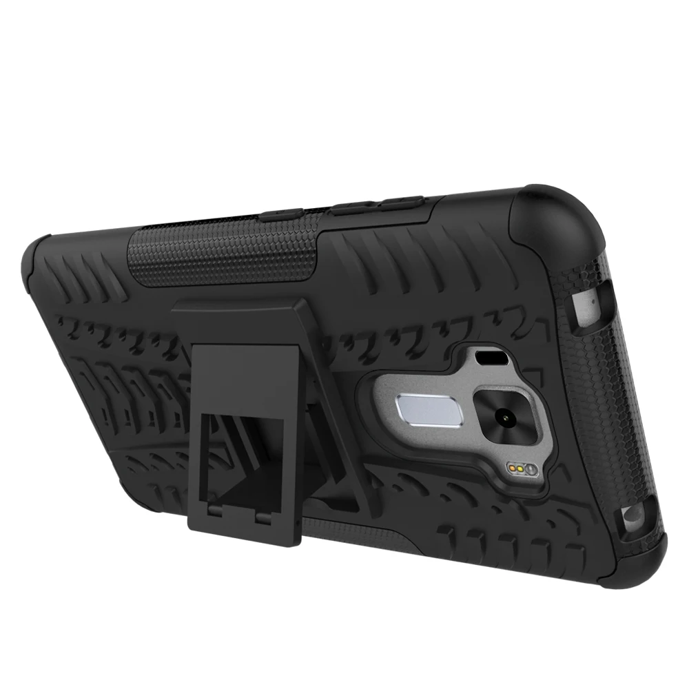 Для Asus zenfone 4 Selfie zd553kl 5 Lite zc600kl Чехол ударопрочный Кронштейн 5z ze520kl 3 Роскошный чехол