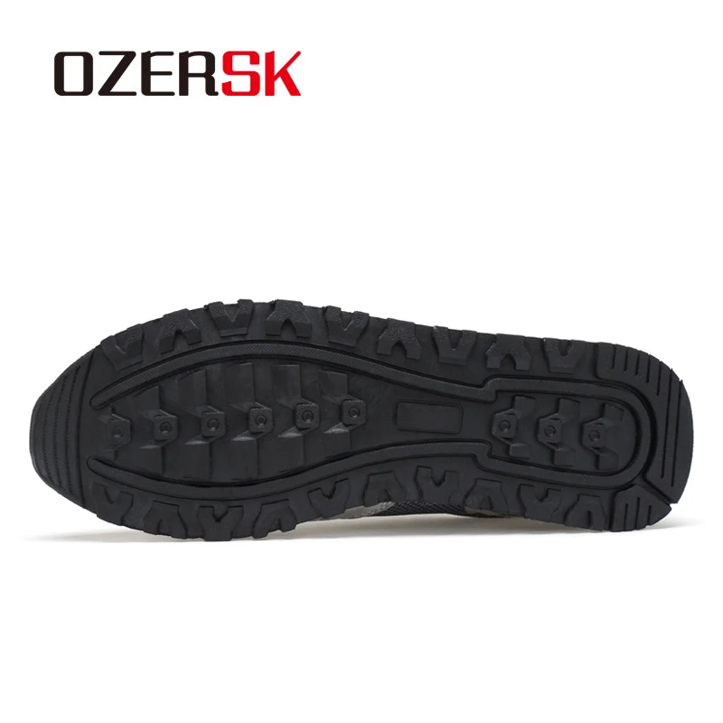 Кроссовки OZERSK мужские повседневные дышащие удобные Сникерсы плоская подошва