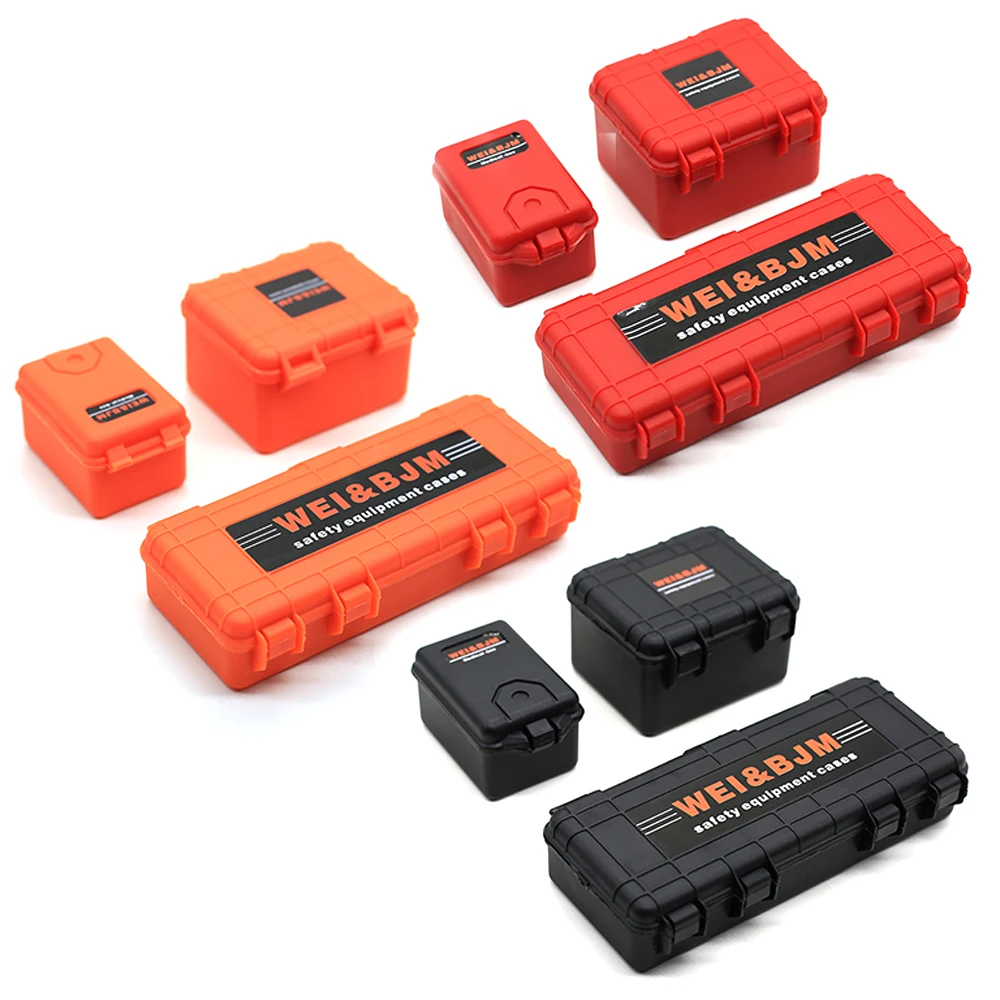 Пластиковый ящик для хранения багажа декоративный инструмент 1/10 RC Crawler car Axial SCX10