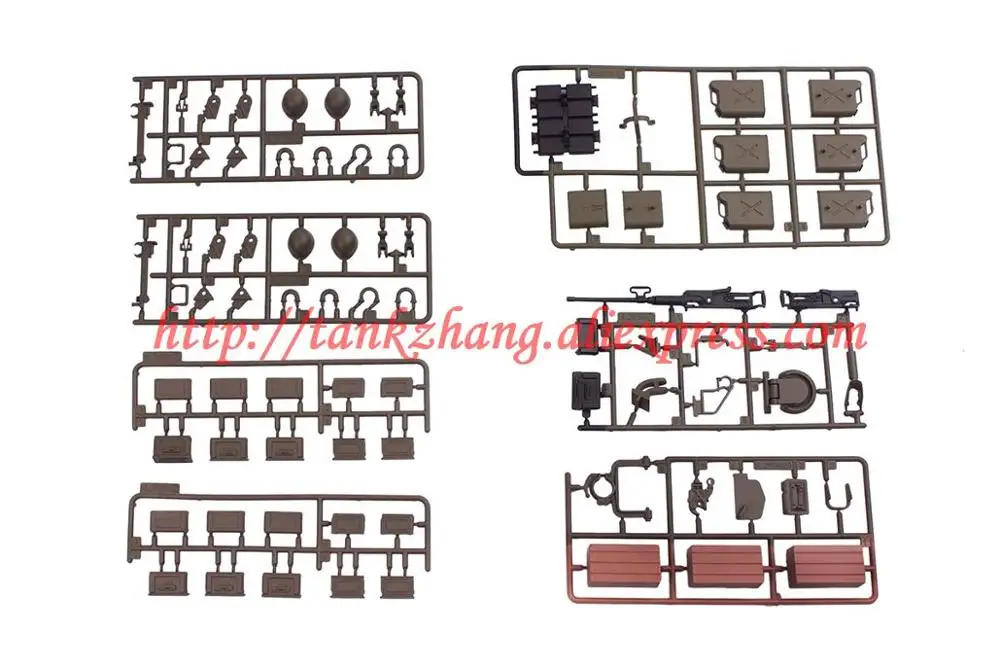 HENGLONG 3838/3838-1 RC tank Snow leopard 1/16 запасные части No. Полный набор аксессуаров
