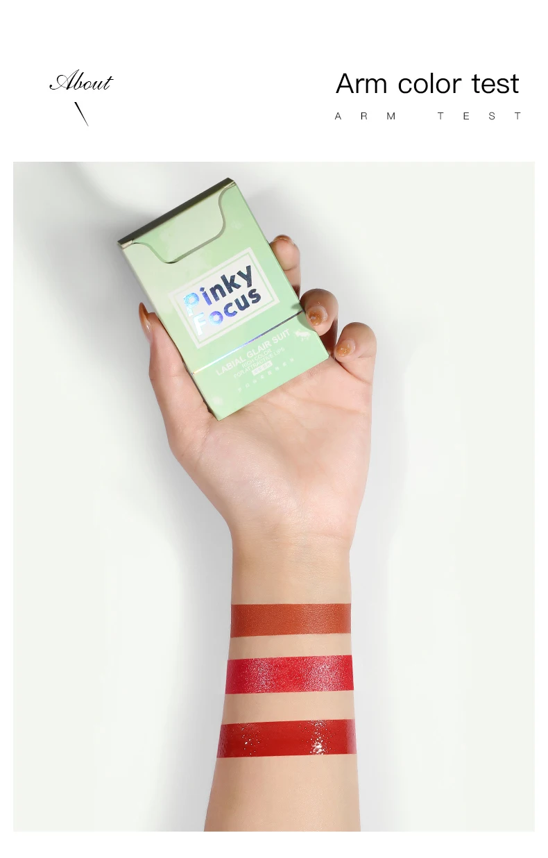 Креативная сигаретная губная глазурь набор из 4 цветов матовая прочная