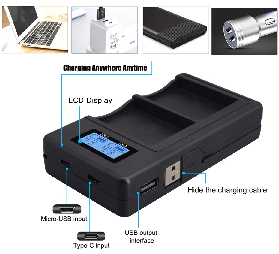 LP-E10 LPE10 LP E10 батарея для камеры батарея Аккумулятор Акку+ ЖК-зарядное устройство для Canon 1100D 1200D 1300D Rebel T3 T5 KISS X50 X70