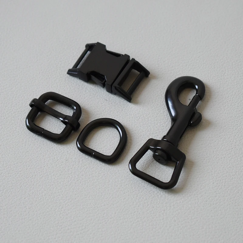 1 комплект металлической пряжкой Регулировочная пряжка кольцо в виде буквы D