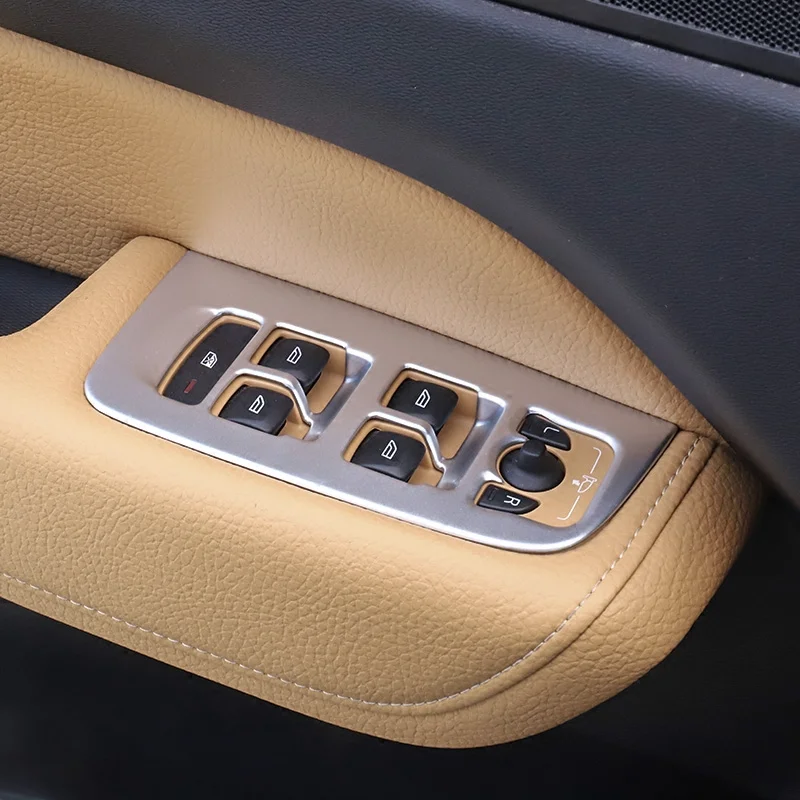Для 18 20 Volvo XC60 подъемная кнопка декоративная доска новая стеклянная рамка для