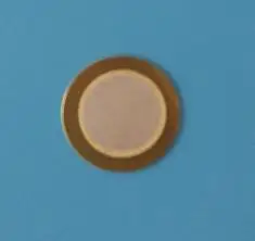 

Parallel-type Circular Bi-crystal Piezoelectric Power Generation Sheet The Diameter of the Ceramic Sheet Is 15mm, and the Diamet