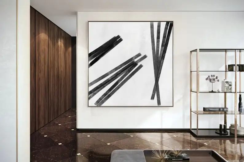 

Handmade Canvas Painting Wall Art Abstract Painting Large Canvas Art Large Abstract Art Original Art Oversize Wall Art Square