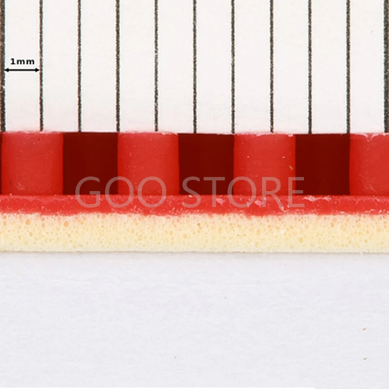 

DHS Cloud & Fog 3 / III Table Tennis Rubber Pips-long Chop Offensive Cloud Fog Original DHS Ping Pong Topsheet OX / Sponge