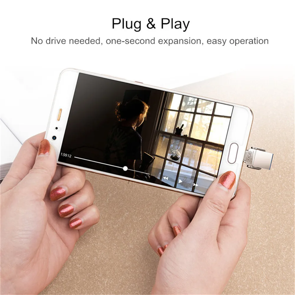 Металл type-c OTG USB 3 0 U диск Флешка флеш-накопитель для Xiaomi Мобильный телефон