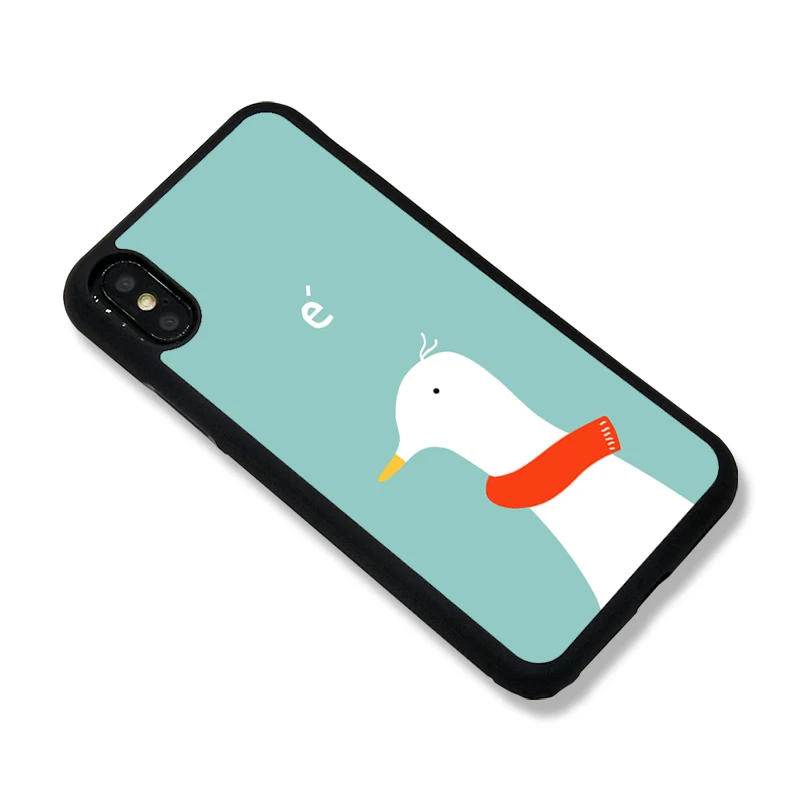 Bigflower симпатичные милые животные китайское произношение гусиная силиконовая