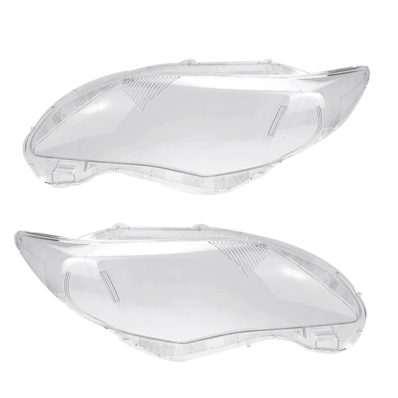 

for Toyota Corolla 2010-2013 Car Side Headlight Clear Lens Cover Head Light lamp Lampshade Shell