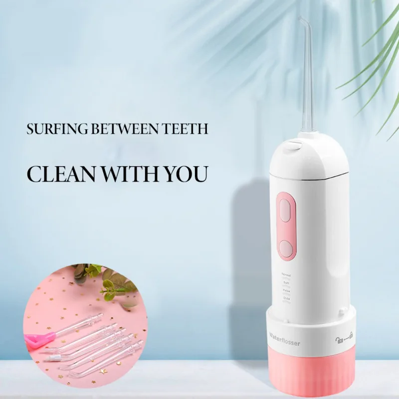 

Portable 2 In 1 Tooth Cleaner Nose Cleaner Ultrasonic USB Electric Rechargeable Oral Waterproof Teeth Washer With 4 Nozzles Y2