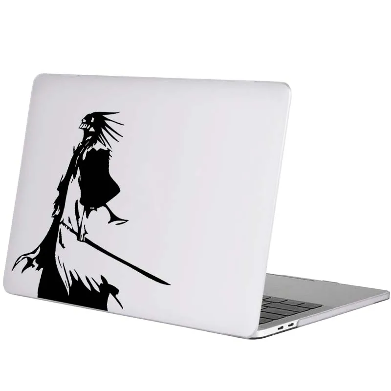 Отбеливатель Kenpachi Zaraki наклейка для ноутбука Macbook Pro 16 дюймов Air Retina 11 12 13 14 15 Mac Book Mi