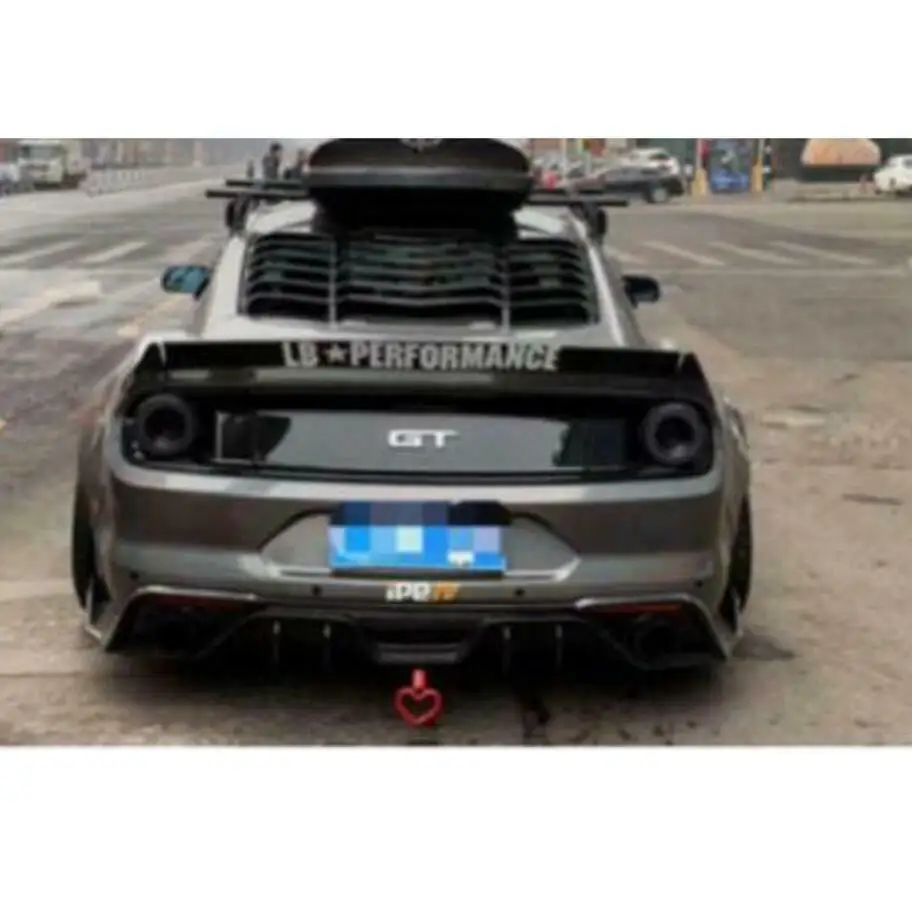 1X Прочный красный в форме сердца метро автомобиль Поезд Автобус бампер украшение