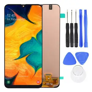 lcd display touch screen digitizer replacement kit for samsung a30a50a50s screen replacement mobile phone parts of the cell ph free global shipping