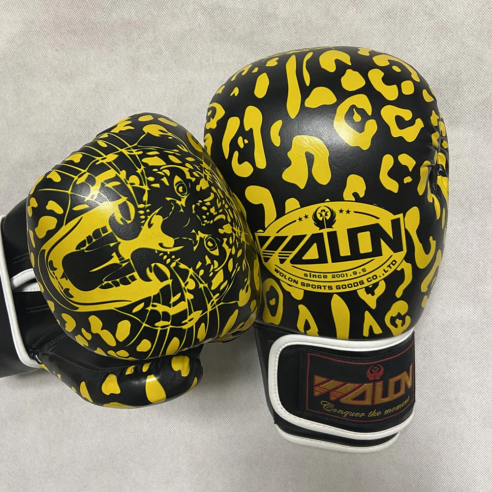 10 унций Детские и взрослые перчатки для кикбоксинга Муай Тай Санда ММА