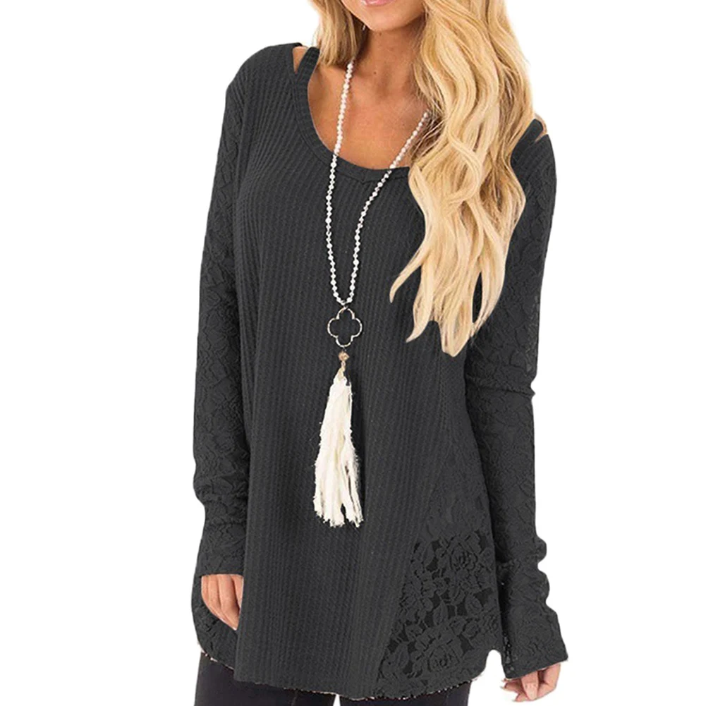 Джерси Mujer Повседневная верхняя одежда Сезон осень Туфли свободные однотонные