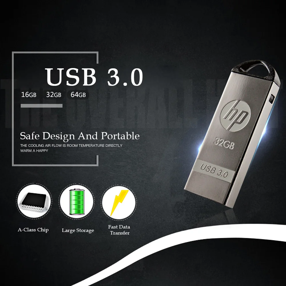 Металлический Мини-флеш-накопитель Usb 3 0 128 ГБ 64 32 16 | Компьютеры и офис