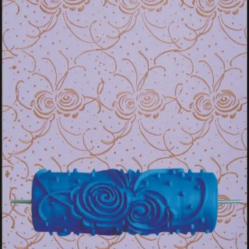 Украшение для обоев DIY резиновый ролик тисненая краска роликовая втулка текстура