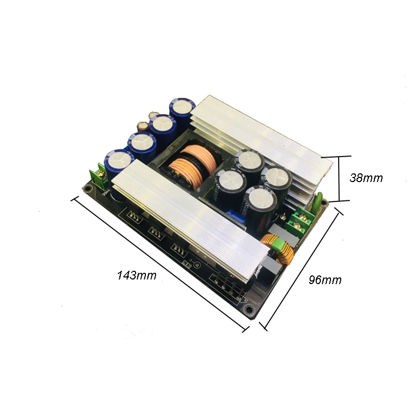 Плата импульсного источника питания Lusya 1500 Вт двойное выходное напряжение