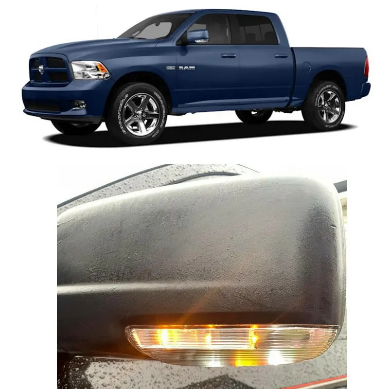 

2pc Led Rearview Mirror Signal Lamp For Dodge Ram 1500 2009 2010 2011 2012 2013