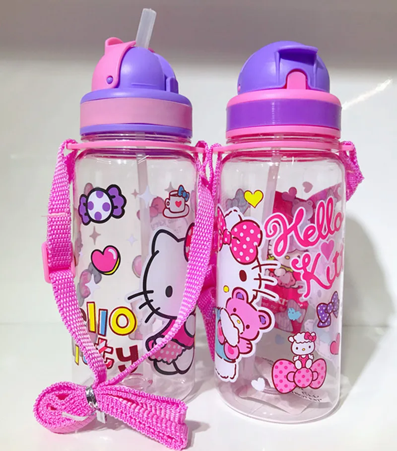 Sanrio Хелло Китти новая летняя чашка для воды мультяшный новый чайник креативная