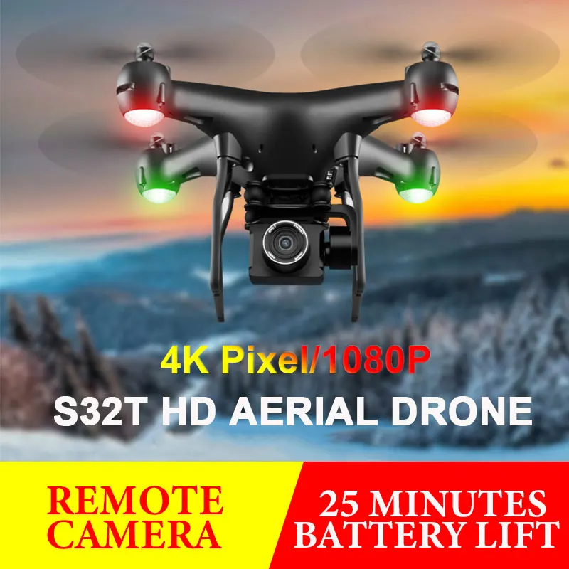 Профессиональный 4K HD Радиоуправляемый Дрон с 16 МП ESC Квадрокоптер с камерой FPV wifi возврат дома с живым видео RC дроны Дрон детские игрушки