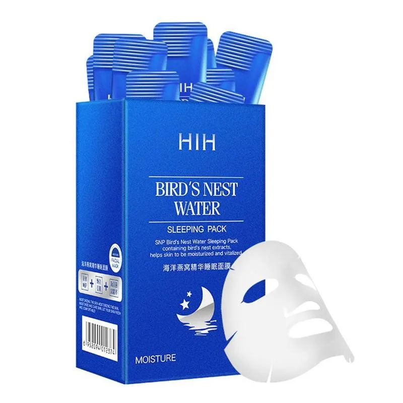Океана Птичье гнездо маска стирка запрещена для сна уход за лицом увлажнение
