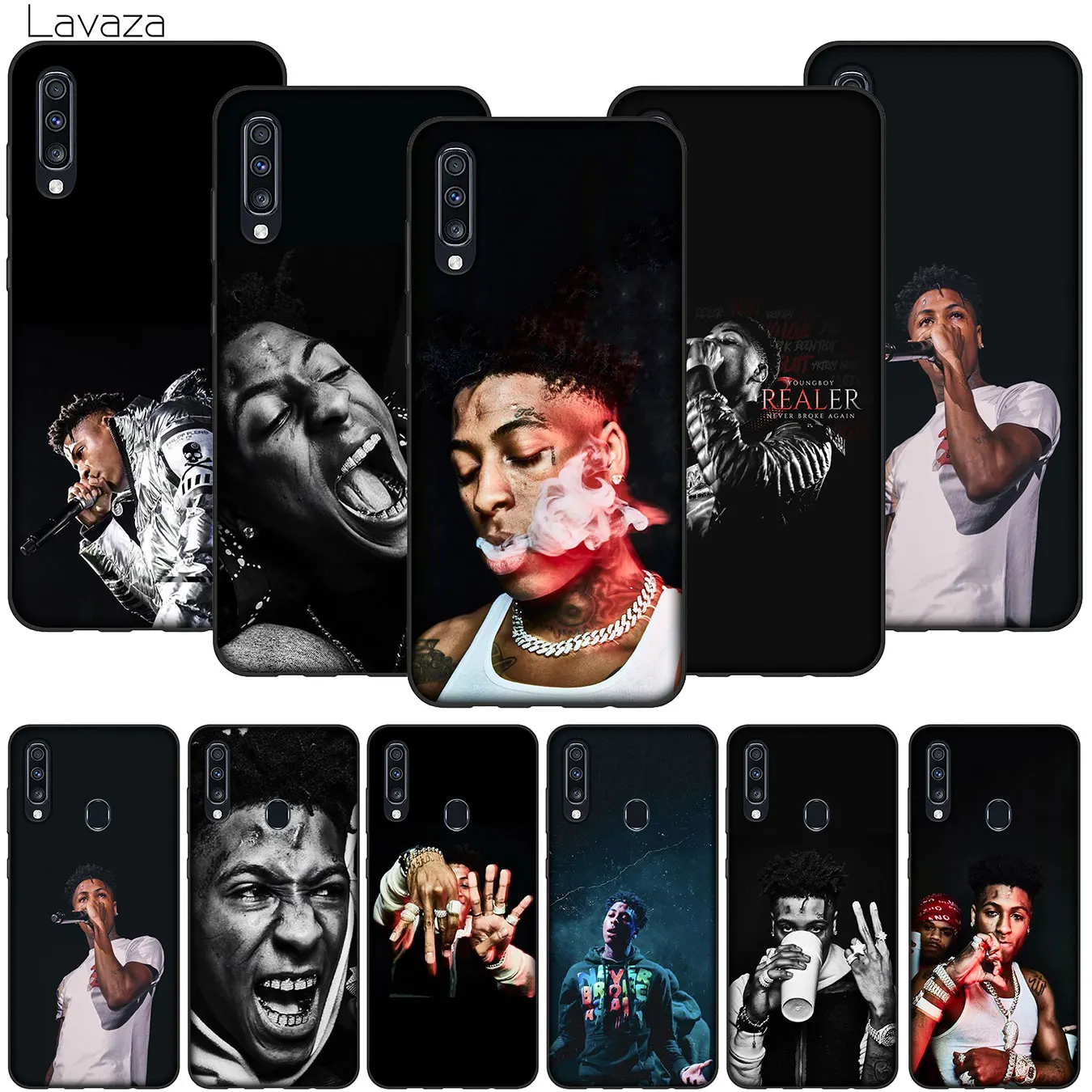 YoungBoy никогда не сломался снова Мягкий силиконовый чехол для телефона Samsung Galaxy A10