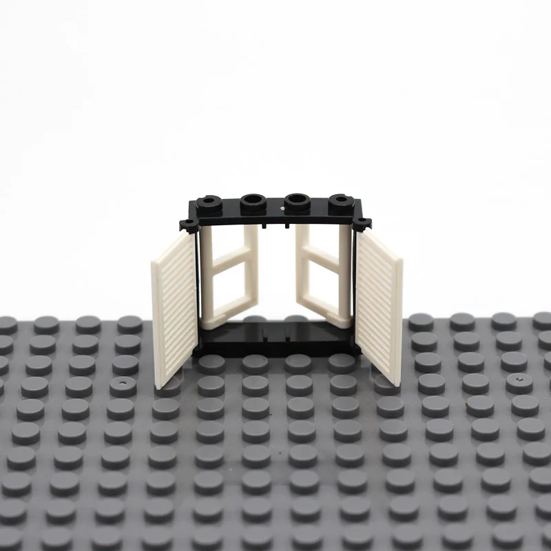 picture show 30pcs Кубики Moc Ландшафтная архитектура двери и окна DIY Интеллектуальный блок совместим со сборками частиц my city window - Цвет: picture show 30pcs