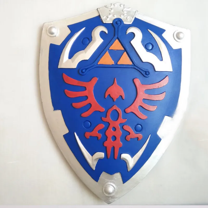 1:1 с игрой "Legend of Zelda" Link Sky Shield and Sky Sword Косплей PU реквизит Cos оружие Хэллоуин оружие Косплей сценический реквизит игрушки