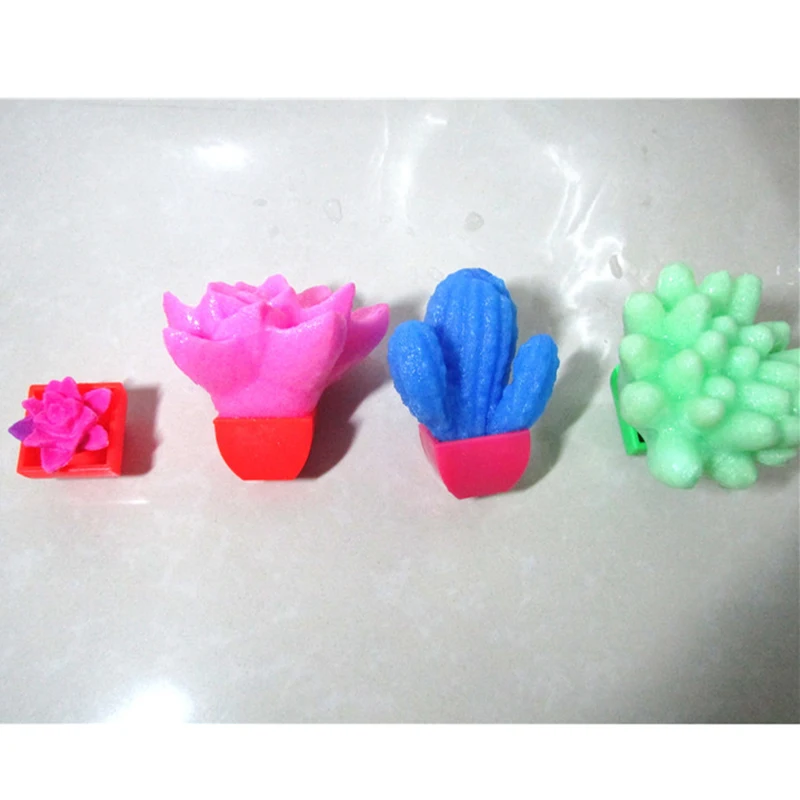 Новые детские игрушки растение кактуса для замачивания большие расширенные