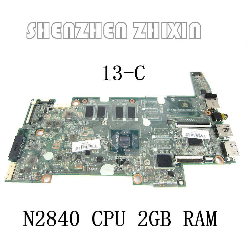 

Материнская плата YOURUI для ноутбука HP Stream 13-c N2840 SR29H CPU 32G 792779-001 792779-601 DAY0BCMB6D0 100%, полный тест