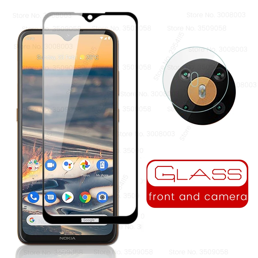 Для Nokia5.3 Защитное стекло для экрана закаленное Nokia 5 3 TA 1234 1223 1227 1229 6 55 ''пленка