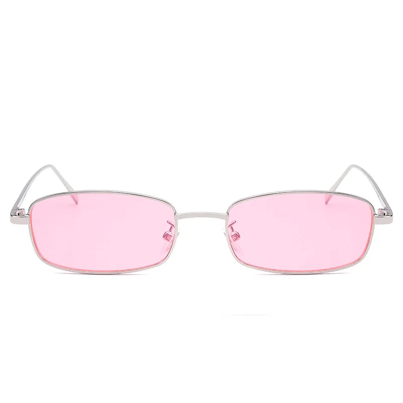 

2021New style small box Sunglasses trend personality retro color Sunglasses