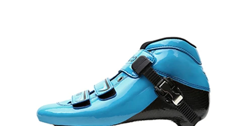 Blue boot Only Гладкая поверхность углеродного волокна роллерблейдинг бег на коньках обувь для взрослых детей ежедневный Крытый трек уличные гонки EUR 30 до 45 - Цвет: Blue boot Only