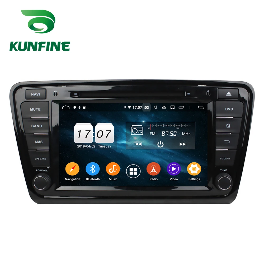 Android 9 0 Восьмиядерный 4 Гб RAM 64 ROM автомобильный DVD GPS мультимедийный плеер стерео