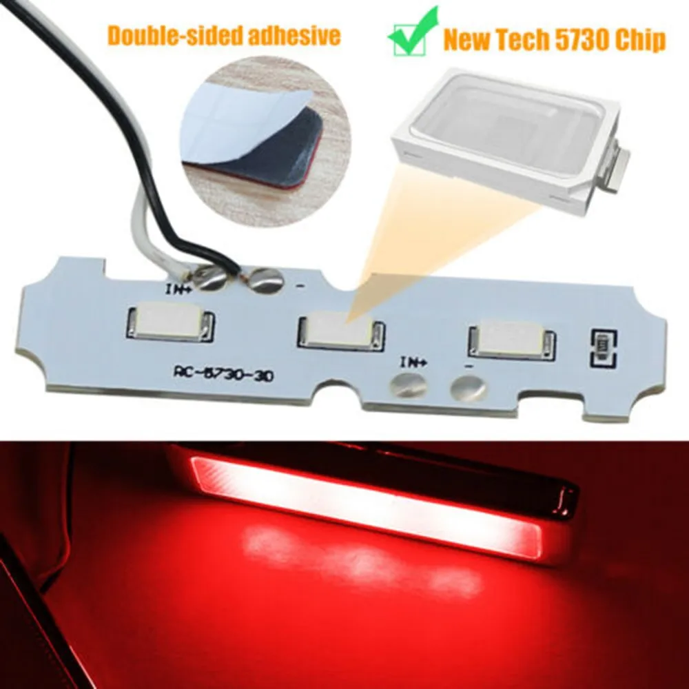 

Handle Atmosphere Lamp High Brightness Door Interior Light Car 4 Pieces/set