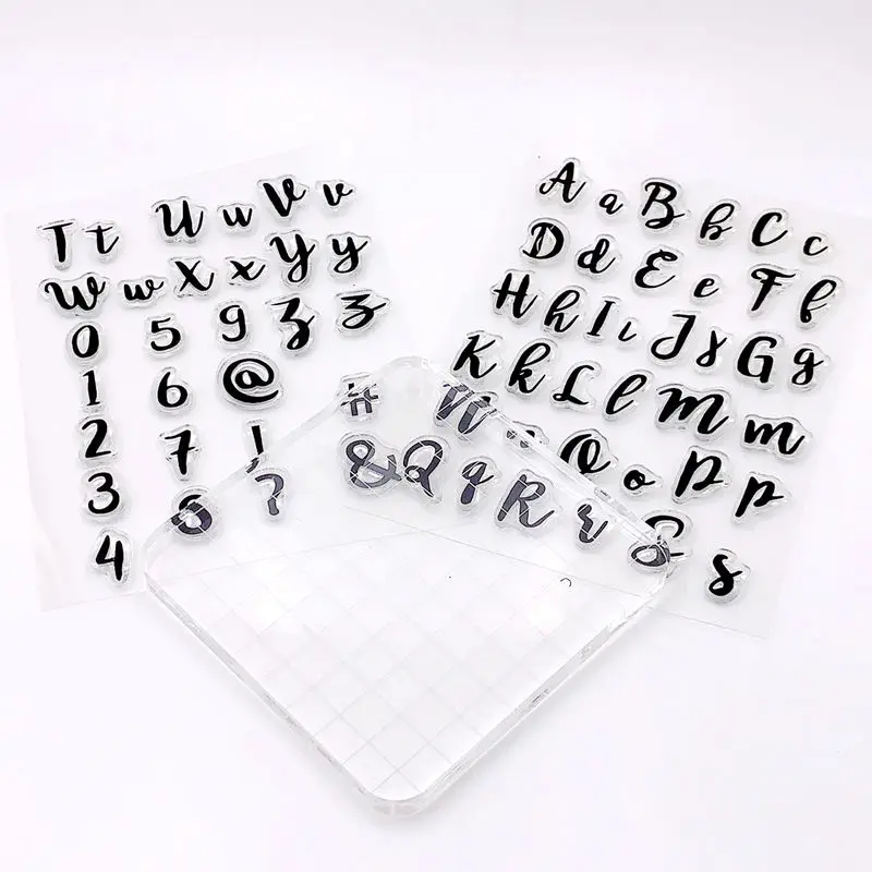 

Cake Tool new letter upcase number alphabet cookie cutter embosser stamp sticky decorating fondant cutter tools sugarcraft