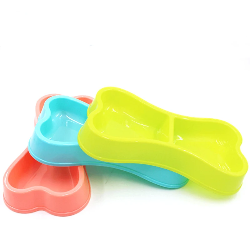 1 шт. миска для домашних животных в форме костяного материала с защитой от капель