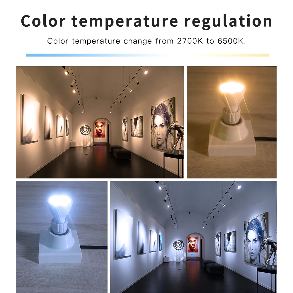 Светодиодный Soposh двойной белый Красочные умный прожектор GU10 RGBCW ZIGBEE ZLL 5 Вт AC100-240V