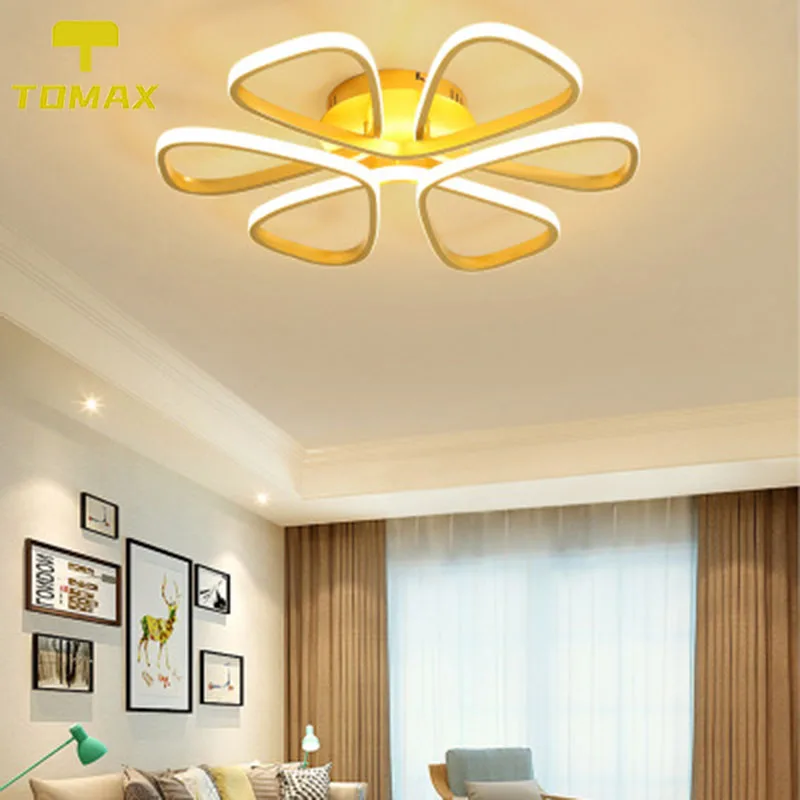 

LED Flush Mount Lights Fixture Bedroom Study Warm Children's Room Flower Lights Modern Ceiling Lights Home Lighting Chandeliers