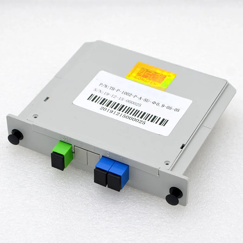 1 шт. Новый Лидер продаж PLC × 2 оптический волоконный сплиттер Тип вставки FTTH