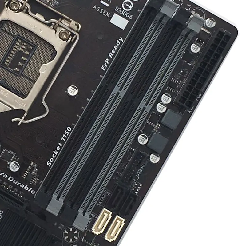Настольная Материнская плата GIGABYTE GA-B85M-DS3H LGA1150 DDR3 i3 i5 i7 USB3.0 Micro-ATX | Компьютеры и
