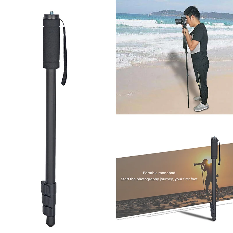 Легкий телескопический полюс Walk Stick выдвижной портативный Регулируемый мини штатив для видеокамеры Nikon Canon