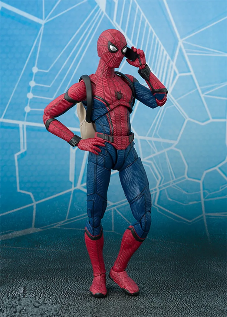 Marvel SHF Человек-паук для выпускников школьная сумка экшн-фигурка модель | Игрушки и