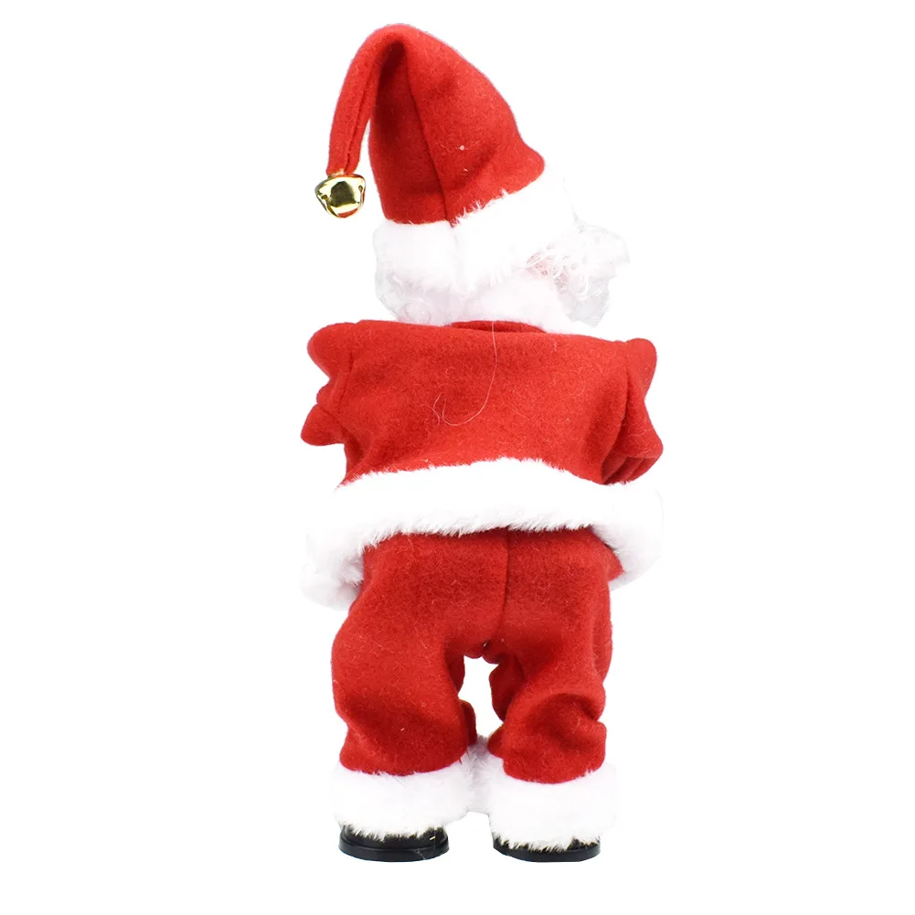 Merry Christmas ходячие трясущиеся попки Санта Клаус Кукла электрическая игрушка для